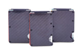 TECH WALLET aus Carbon und eloxiertem ALUMINIUM - KHAKI-grün