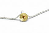 Anhaenger Silber Gold Citrin