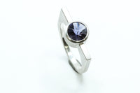 Ring: Silber 925/... Iolith 0,88 ct.