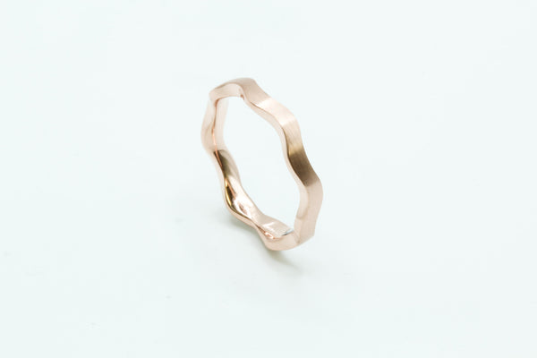 Ring: Welle Rotgold 585/...