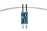 Anhänger aus 950 Platin mit einem Topas in London Blue 10,23 carat