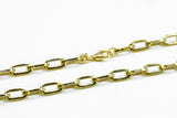 Kette aus 585 Gold Paperclip