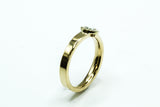 Ring aus 585 Gold mit Brillant 0,28 ct. TW/VS