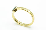 Ring: 585er Gelbgold mit Turmalin