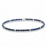 Kette: Sodalith mit 925 Silber