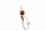 Ring: 750er Rotgold mit Rubin