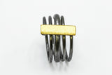 Ring aus 925 Silber mit 900 Gold