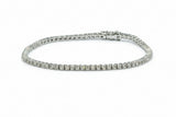 Tennisarmband 750er Weißgold Brillanten