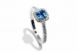 Destinee Ring Platin Saphir