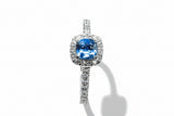 Destinee Ring Platin Saphir