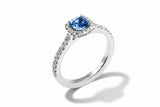 Destinee Ring Platin Saphir