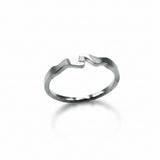 Ring aus Tantal mit Brillant