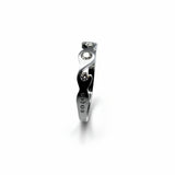 Ring aus Tantal mit Brillanten