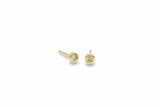 Ohrstecker aus 750er Gelbgold mit Brillanten