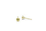 Ohrstecker aus 585er Gelbgold mit Granat