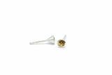 Ohrstecker 585er Weißgold mit Granat