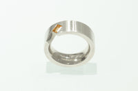Ring: 925er Silber mit Citrin