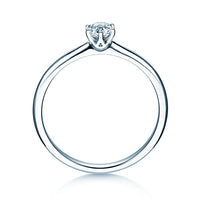 Verlobungsring Spirit in 14K Weißgold mit Diamant 0,25ct.